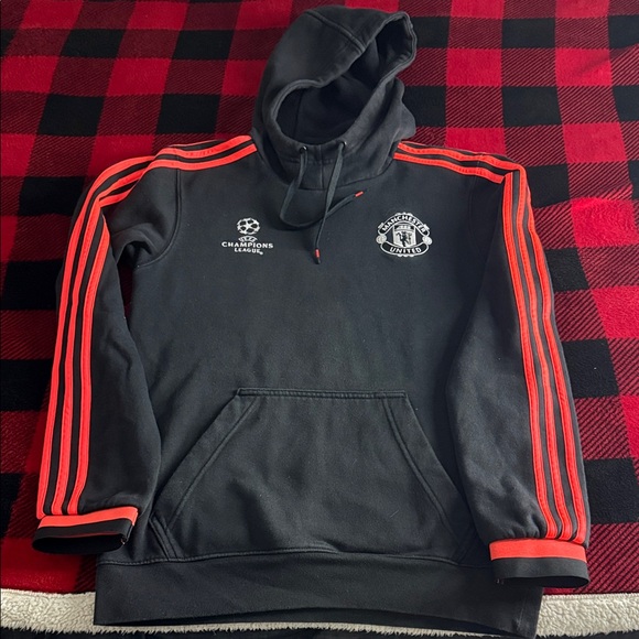 adidas Other - Manchester United 2015-16 Adidas UEFA Champions League Warmup Hoodie